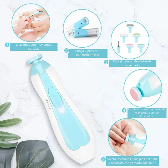 LIMADORA DE UÑAS PARA BEBÉS