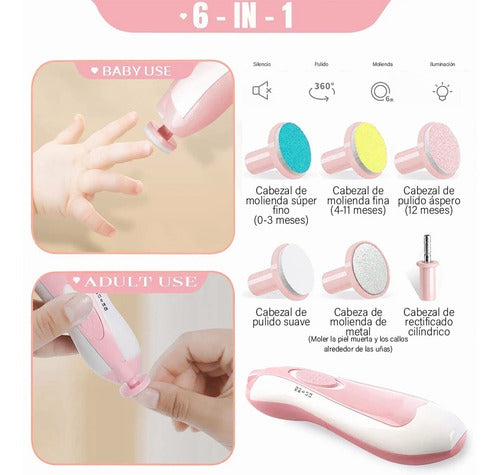 LIMADORA DE UÑAS PARA BEBÉS